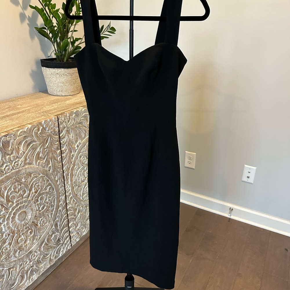 Dress the Population Strapless Black Dress